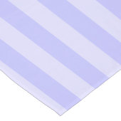 Lichtblauwe strepen korte tafelloper (Hoek)