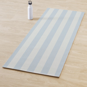 Lichtblauwe Strepen Yogamat