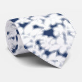 Lichtblauwe strik Stropdas & Sage Groene Stijl (Opgerold)