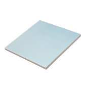 Lichtblauwe tegel tegeltje (Zijkant)