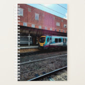 Lichtblauwe trein planner (Voorkant)