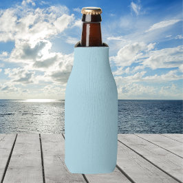 Lichtblauwe, vaste kleur flesjeskoeler