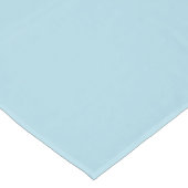Lichtblauwe, vaste kleur tafelkleed (Gekanteld)