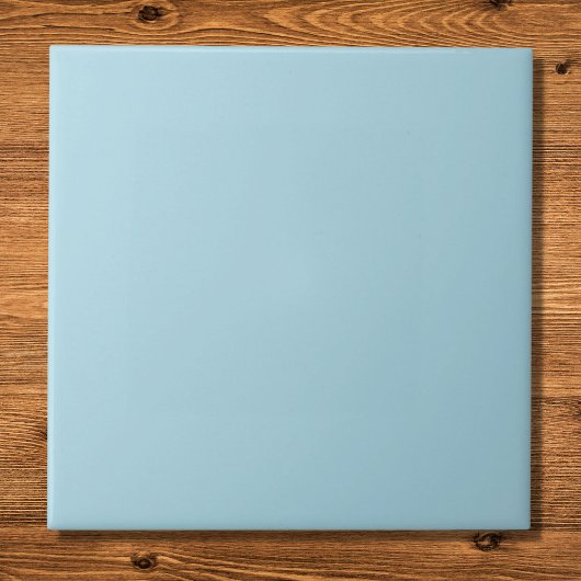 Lichtblauwe, vaste kleur tegeltje