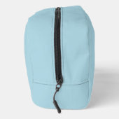 Lichtblauwe, vaste kleur toilettasje (Rechts)