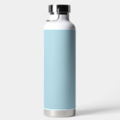 Lichtblauwe, vaste kleur waterfles (Rechts)