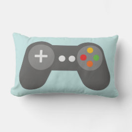 Lichtblauwe Videogames Controller Kussen