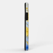 Lichtblauwe weide met delicate wilde bloemen Case-Mate iPhone case (Achterkant/rechts)