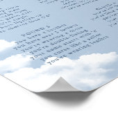 Lichtblauwe wolk Bachelorette Drink van Game Poster (Hoek)