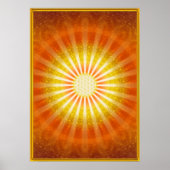 Lichtblicke - Gold Rahmen - Poster (Voorkant)