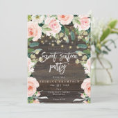 lichtbloem groen licht modern zoet 16 kaart (Staand voorkant)