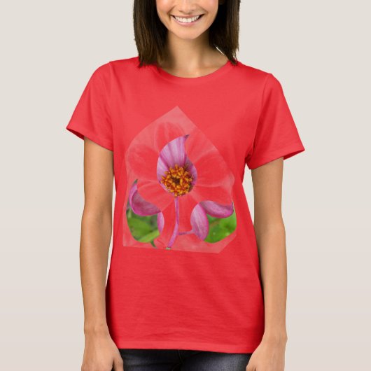 Lichtbloemen, damettenkast of T-shirt (Voorkant)
