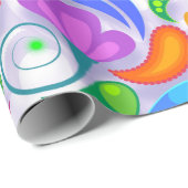 lichtbloempapier cadeaupapier (Rol Hoek)