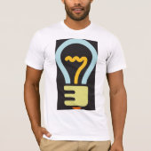 Lichtbol Icoon Heren T-Shirt (Voorkant)