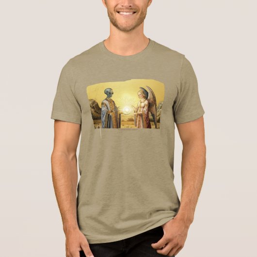 Lichtbol Ontmoeting Tri-Blend Shirt (Voorkant)