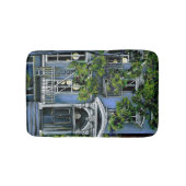 Lichtbollen van binnen badmat (Voorkant)