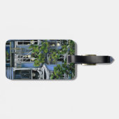 Lichtbollen van binnen bagagelabel (Achterkant horizontaal)