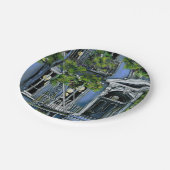 Lichtbollen van binnen papieren bordje (Gekanteld)