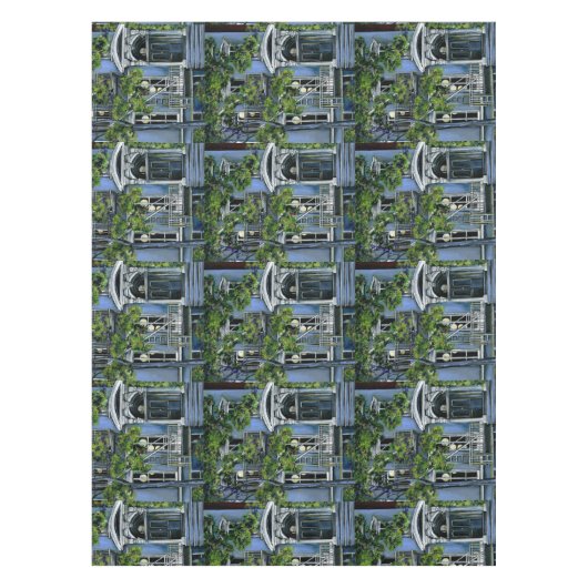 Lichtbollen van binnen tafelkleed (Voorkant)