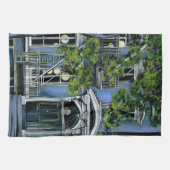 Lichtbollen van binnen theedoek (Horizontaal)