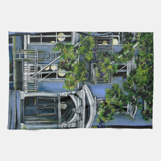 Lichtbollen van binnen theedoek (Horizontaal)