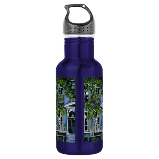 Lichtbollen van binnen waterfles  (Achterkant)