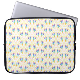 Lichtboogjes laptophoes laptop sleeve