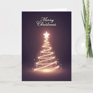 Lichtboom Kerstkaart Kaart