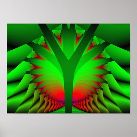 Lichtboom Poster (Voorkant)