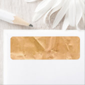 LICHTBROWN PAPIERBAG TEXTURE ACHTERGROND WALLPAPIE ETIKET (Insitu)