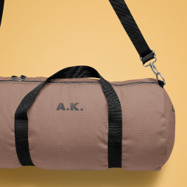 Lichtbruin Modern Zwart Monogram Duffle Bag Plunjezak
