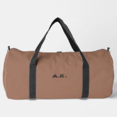 Lichtbruin Modern Zwart Monogram Duffle Bag Plunjezak (Voorkant)