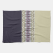 Lichtbruin paars en grijs decoratief theedoek (Horizontaal)
