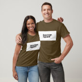 Lichtbruin T-shirt (Unisex)