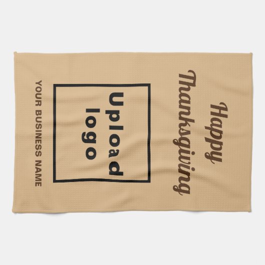 Lichtbruin | Thanksgiving | Business | Theedoek (Horizontaal)