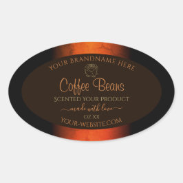 Lichtbruine bruine bruine etiketten van producten,