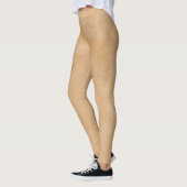 Lichtbruine, lederen textuur achtergrond. leggings (Links)