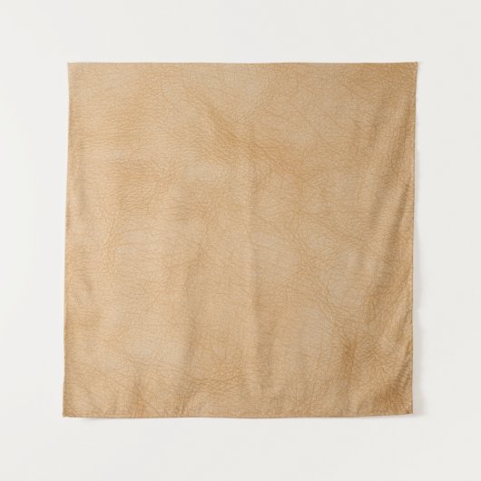 Lichtbruine, lederen textuur achtergrond. wandkleed (Voorkant)