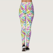 Lichtbuispatroon Lichtgevend. Leggings (Achterkant)