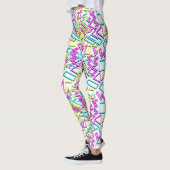Lichtbuispatroon Lichtgevend. Leggings (Links)