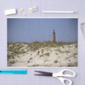 Lichtbundel Ponce Inlet Blue Sky Beach Landscape Tissuepapier (Craft)
