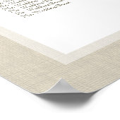 Lichtbundelbevestiging Poster (Hoek)