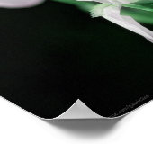 Lichtbundels fotografische kunst afdrukken poster (Hoek)