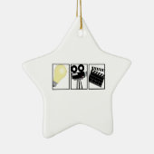 Lichtcamera-actie Keramisch Ornament (Rechts)