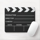 Lichtcamera-actie - mousepad muismat (Met muis)