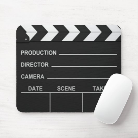 Lichtcamera-actie - mousepad muismat (Met muis)