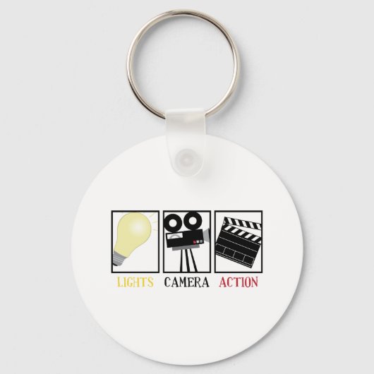 Lichtcamera-actie Sleutelhanger (Voorkant)