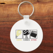 Lichtcamera-actie Sleutelhanger (Voorkant)