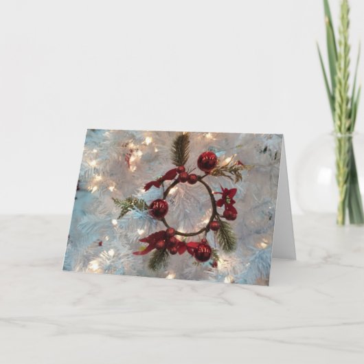 Lichtcirkel Feestdagen Kaart (Voorkant)