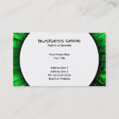 lichtdoorbraak geluk visitekaartje (Achterkant)